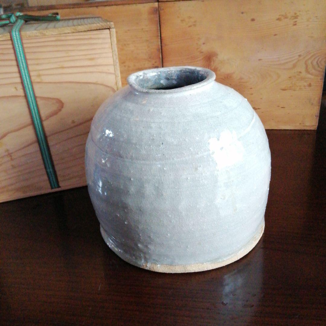 常滑焼　鯉江良二　花瓶　21.5cm　1987年