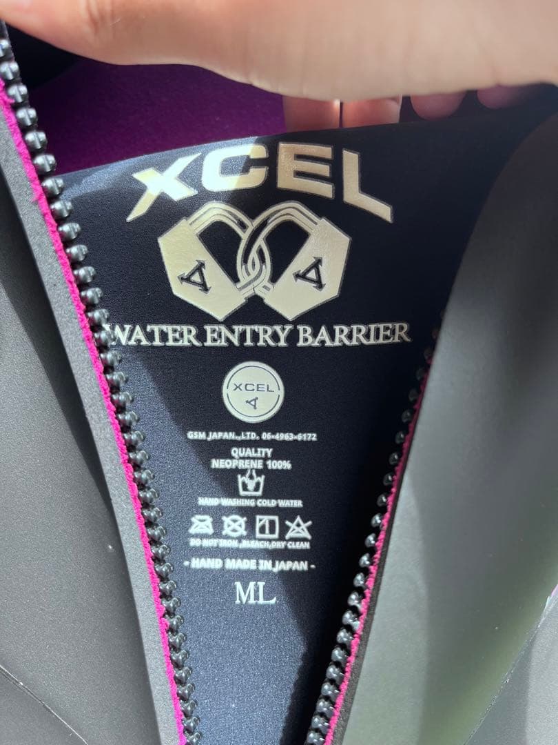 XCEL エクセル ウェットスーツ セミドライ ML 定価55000円 - メルカリ