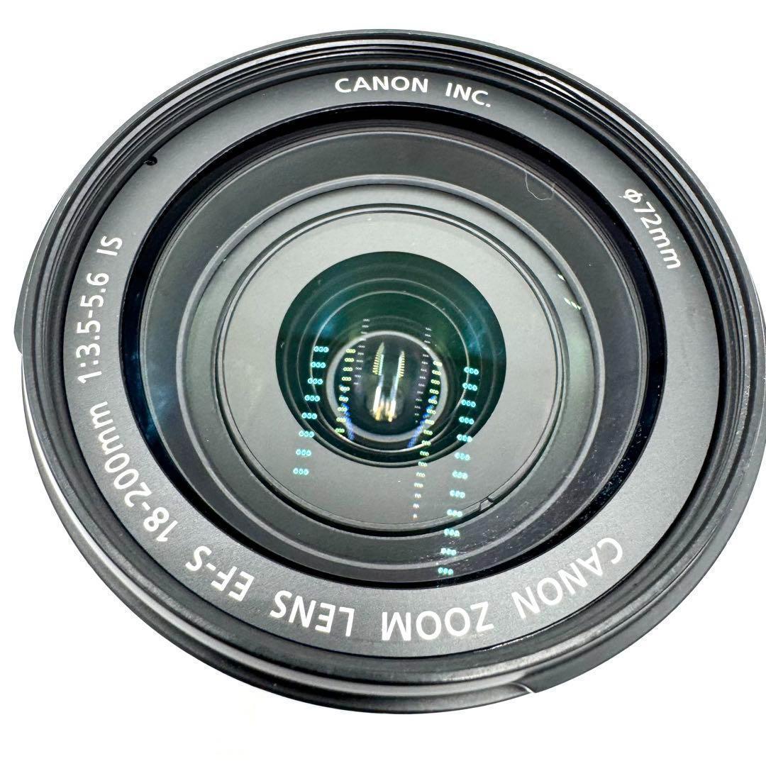 美品 キヤノン Canon EF-S 18-200mm F3.5-5.6 IS