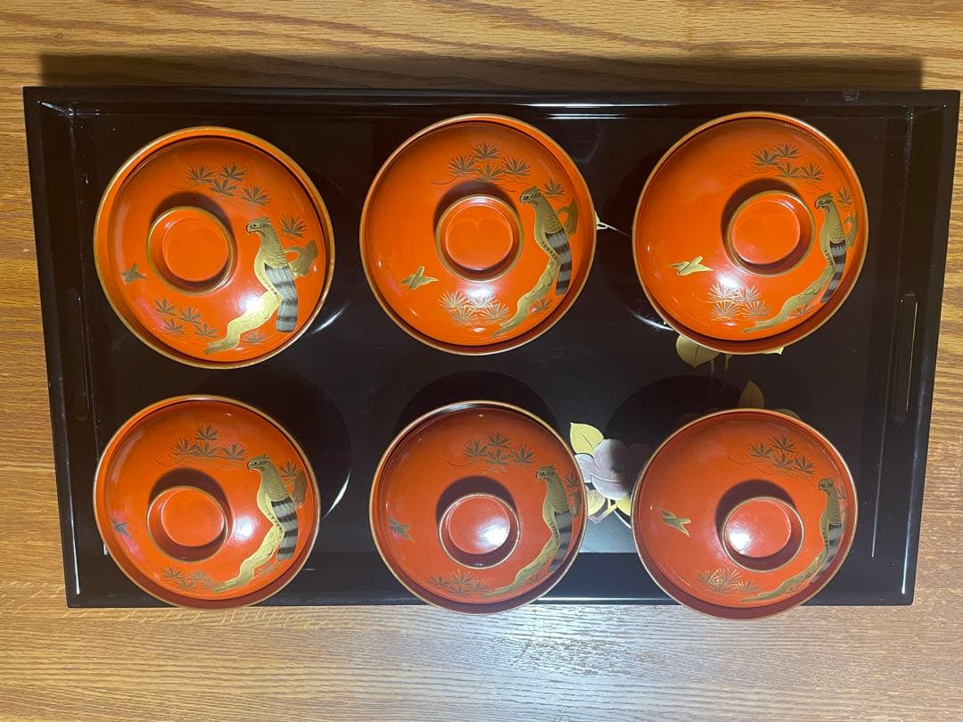 汁椀6個セット 100年以上前のもの 伝統品 - メルカリ