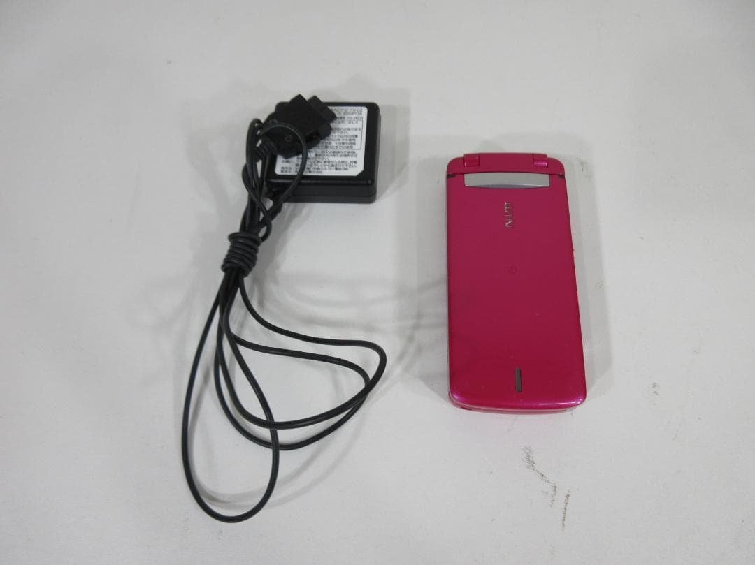0830X CASIO EXILIMケータイW63CA au ピンク 充電器付 - メルカリ