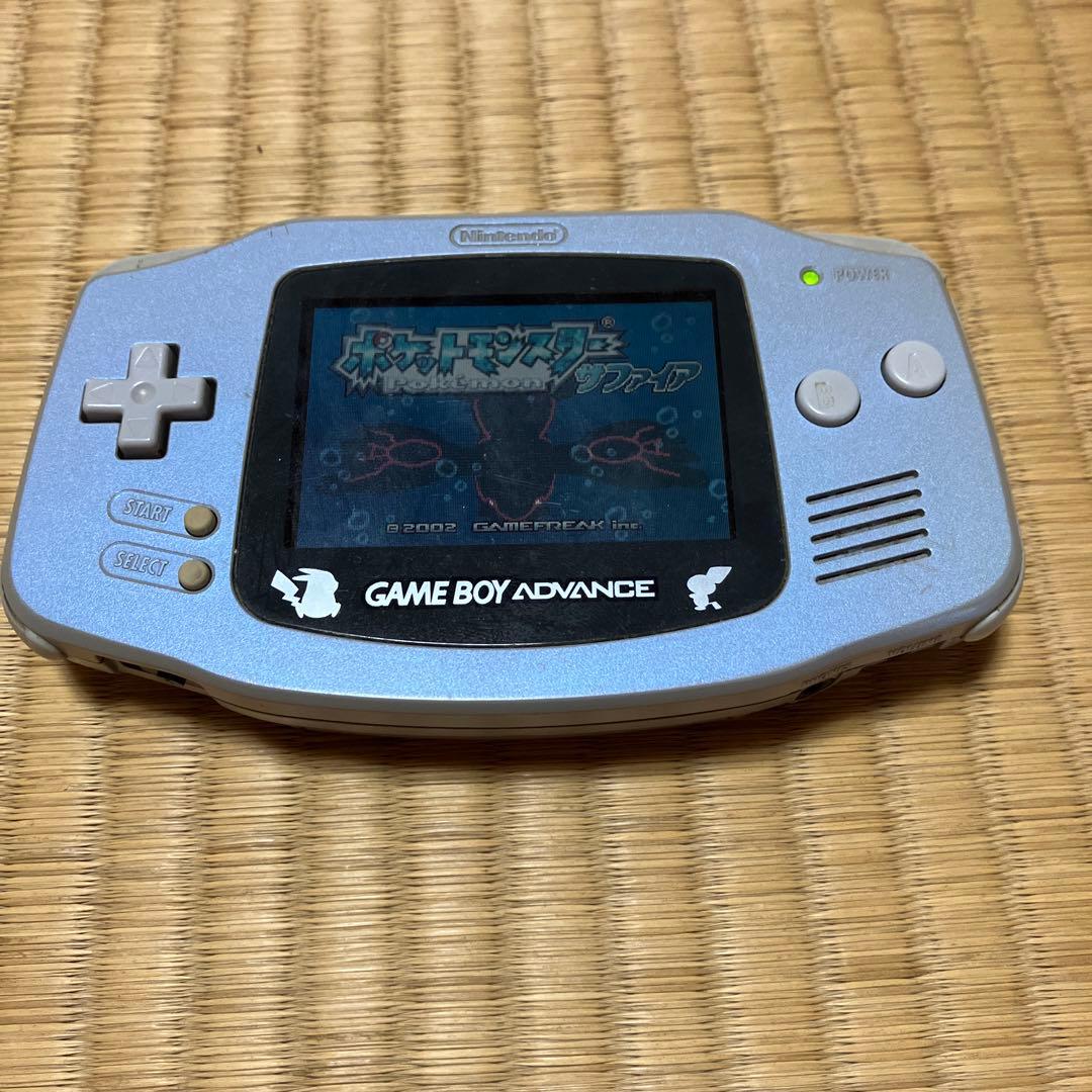 希少 作動確認済み ゲームボーイアドバンス スイクンブルー ポケモン