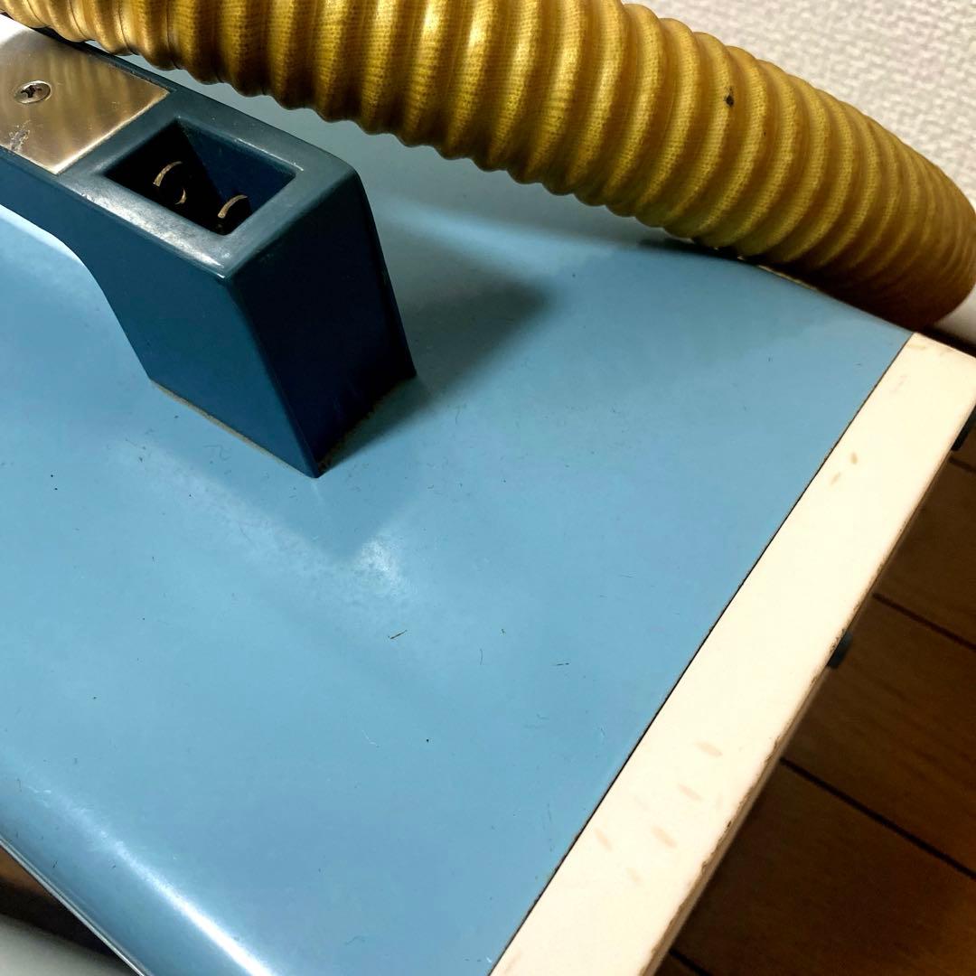昭和レトロ 業務用掃除機 EC-410 通電/足踏み動作OK インダストリアル