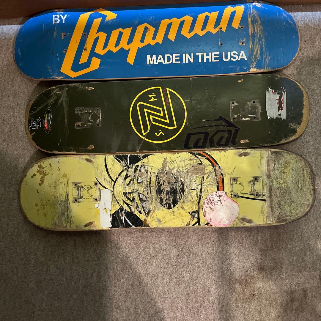 z-flexスケートボード デッキ almostデッキChapmanデッキ - メルカリ