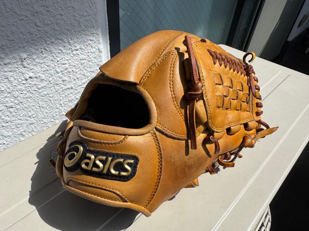 アシックスゴールドステージ　一般軟式投手用 アシックス（ASICS）（メンズ）軟式用グラブ 投手用 野球グローブ 一般