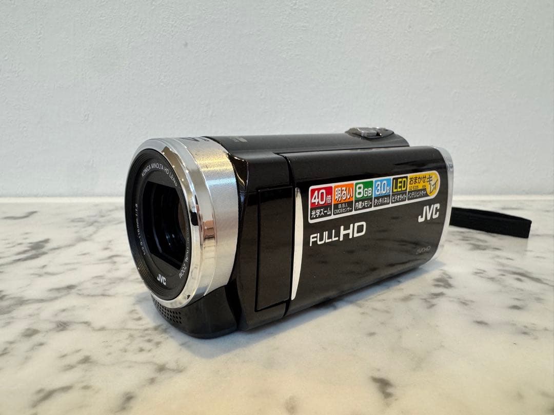 動作確認済み】JVC Everio GZ-E225-T フルHD - メルカリ