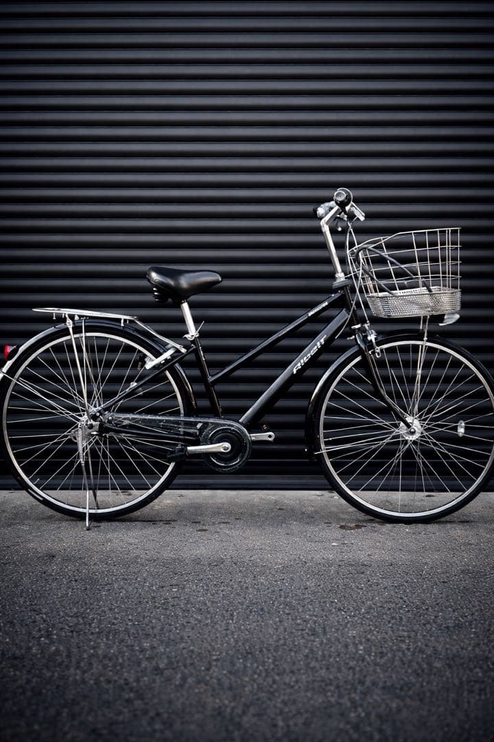 ブリヂストン⭐︎アルベルトS型27インチ5段変速自転車ピアノブラック黒