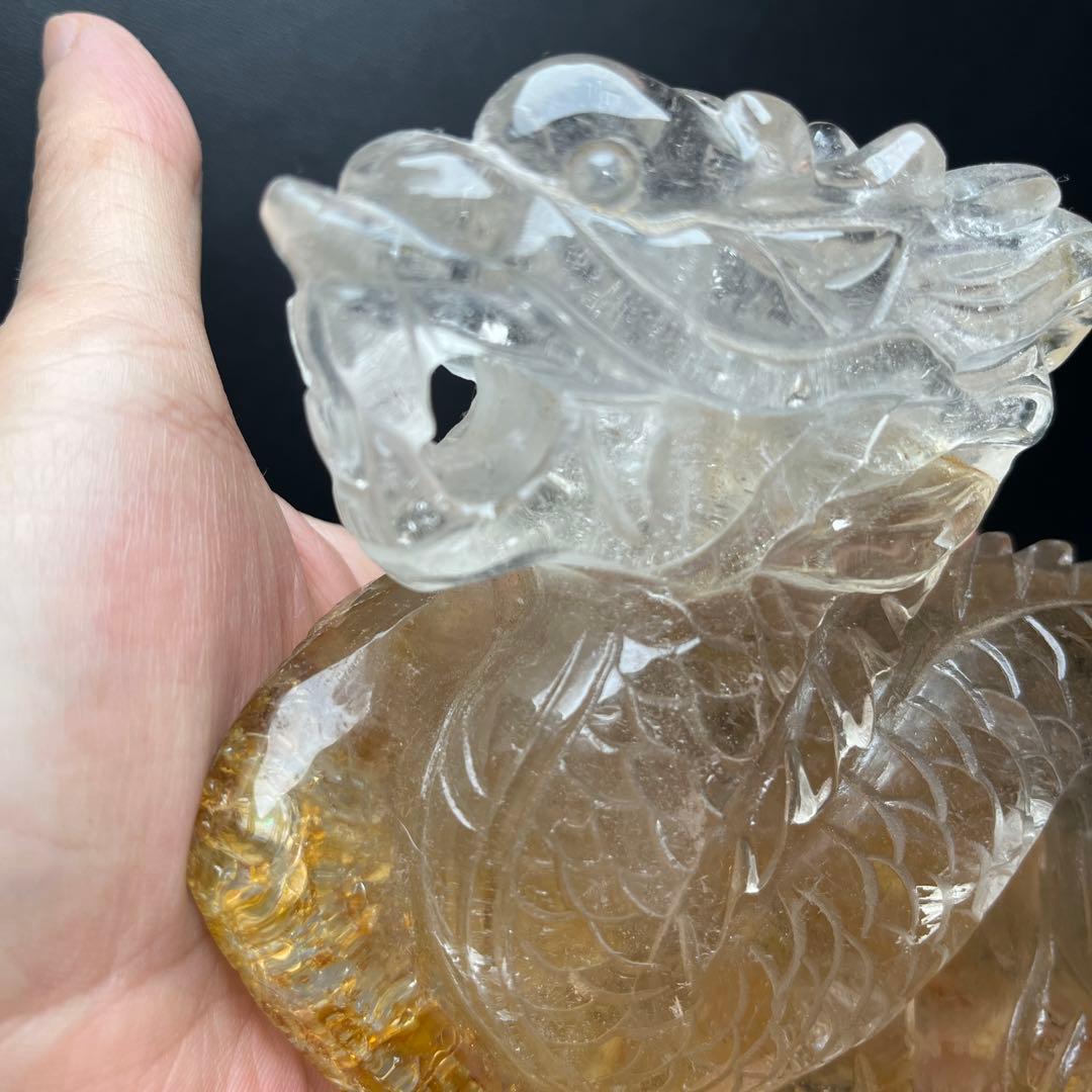 ちゅんちゅんお値下げ❣️ライモナイト　龍彫り　年末セール❣️