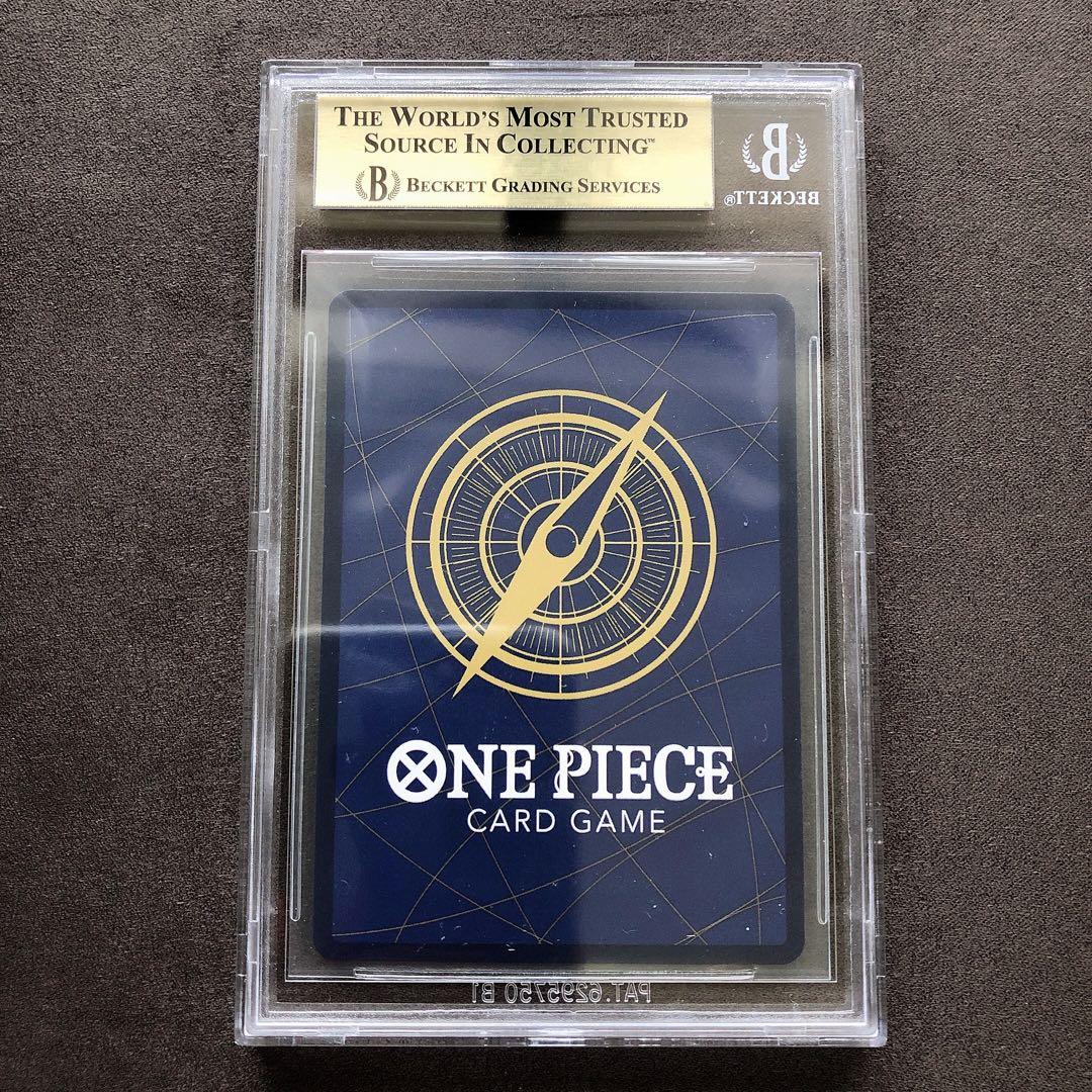 BGS10 ゴールドラベル ユースタス・キッド SR ワンピース sb33 - メルカリ