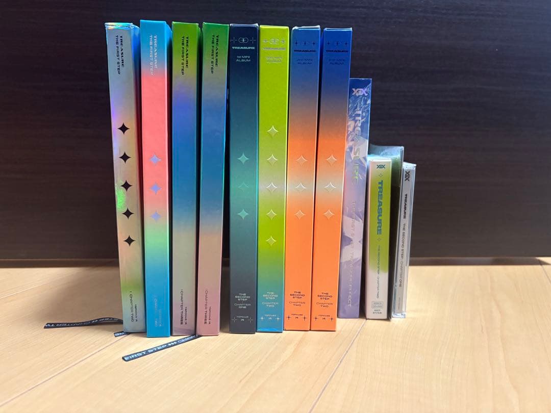 TREASURE アルバム まとめ売り トレカ付き - メルカリ