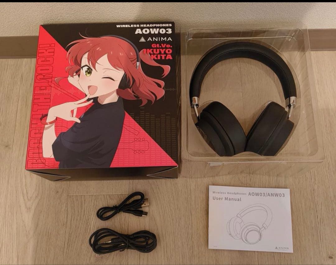 ぼっち・ざ・ろっく！ 喜多郁代 ONKYOワイヤレスヘッドホン 長谷川育美