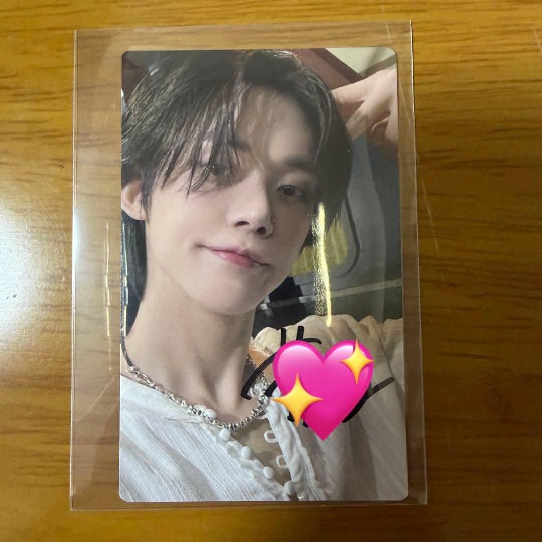 3/8 txt ヨンジュン トレカ サイン ソウルコン M&G - メルカリ