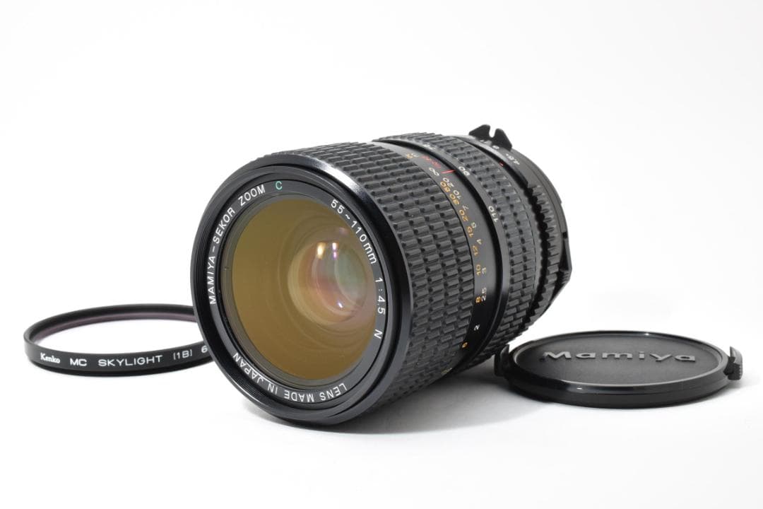 マミヤ MAMIYA-SEKOR ZOOM C 55-110mm F4.5 N Mamiya-Sekor C 55-110mm f4.5 N Zoom Lens for Mamiya 645 | Blue