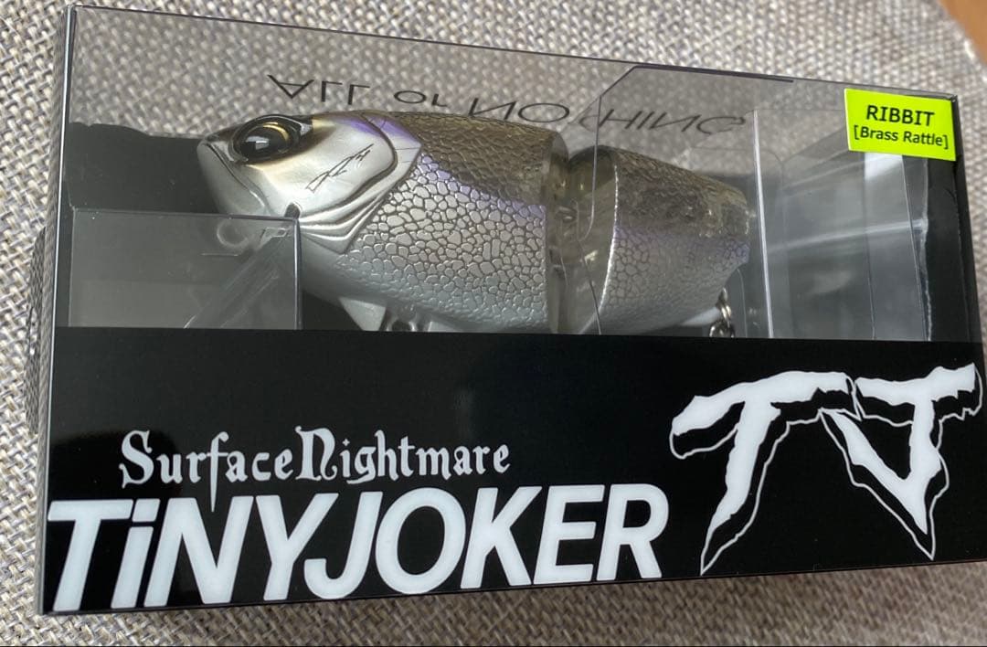 タイニージョーカー　ビワサギ　DRT 楽天市場】【DRT】TiNY JOKER RIBBIT #BIWASAGI ﾀｲﾆｰｼﾞｮｰｶｰ : つりぐの