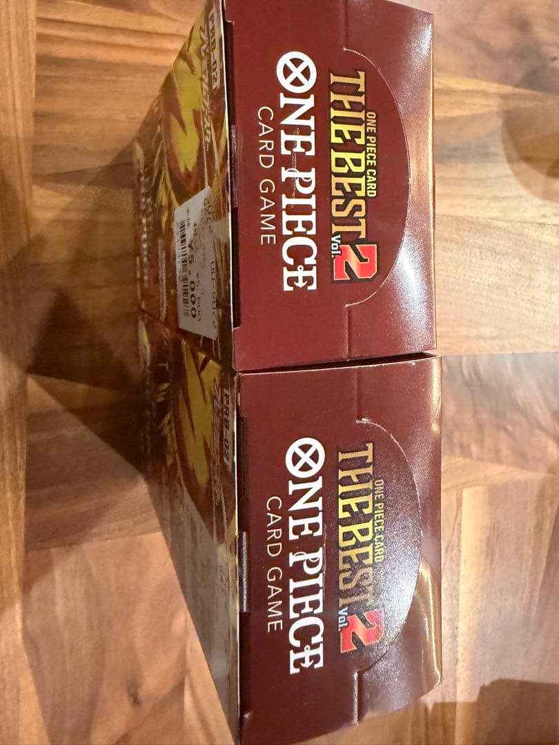 テープ付 】ワンピースカード THE BEST vol.2 2BOX 未開封 - メルカリ