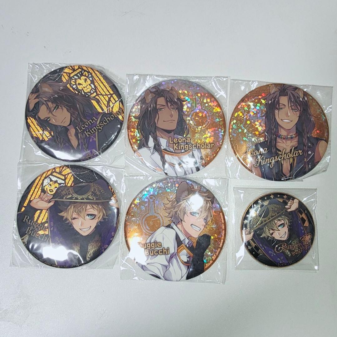 ツイステ ナムコ 缶バッジ レオナ ラギー - メルカリ