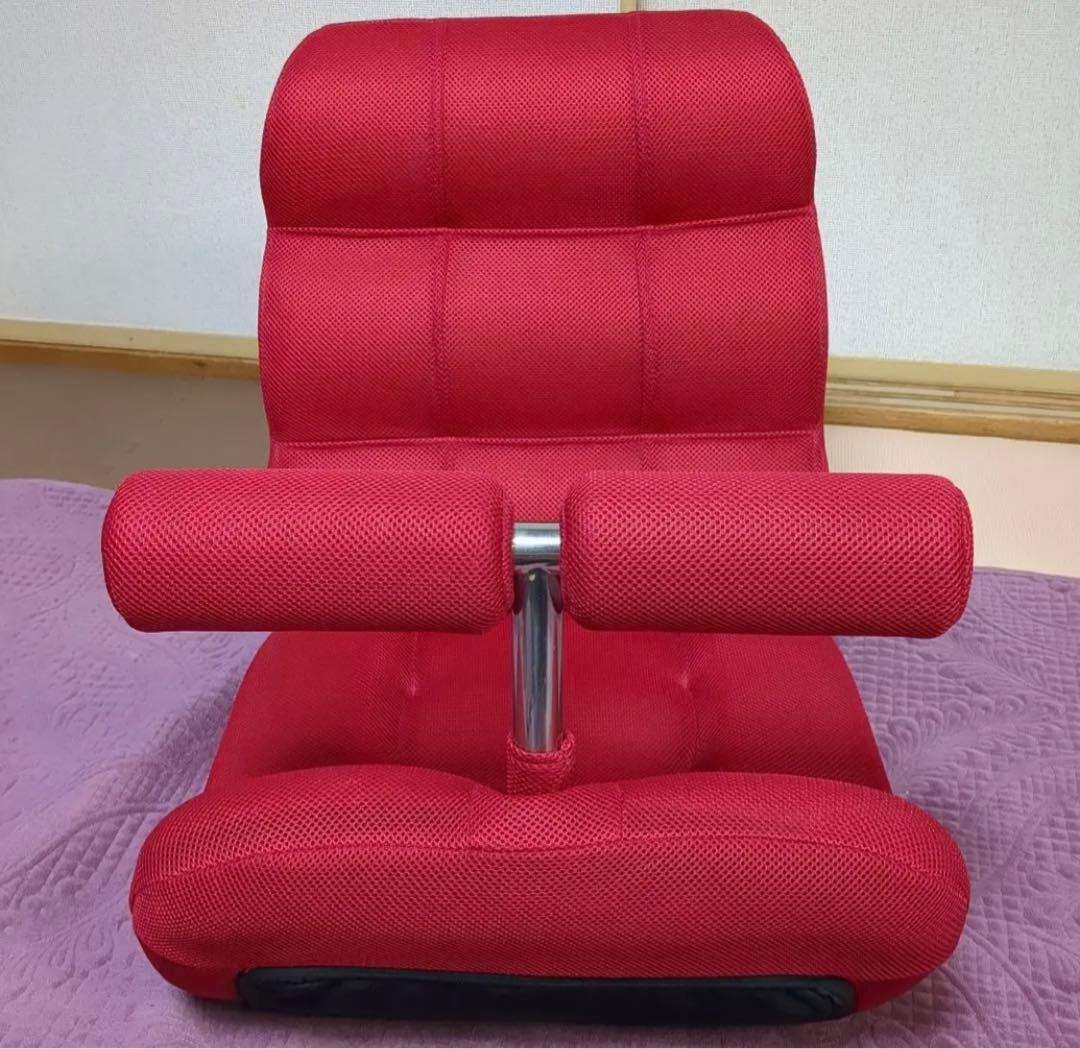 ミズノ 腹筋くんDXレッド座椅子 - メルカリ