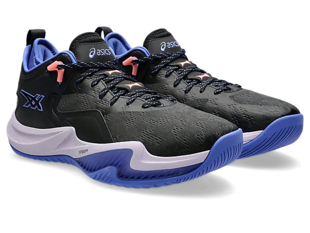 asics アシックス　NOVA SURGE LOW 2 ノヴァサージ　バッシュ NOVA SURGE LOW 2 | Black/Sapphire | バスケットボール | 【ASICS公式】