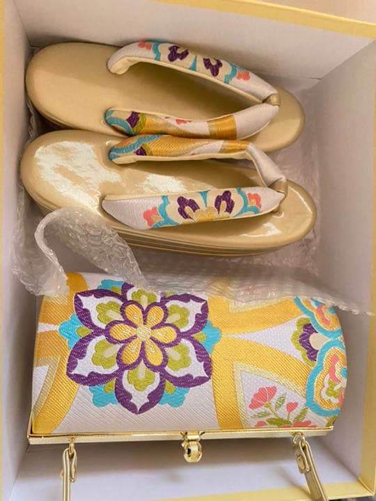 成人式  バック 下駄   着物 草履バッグセット 成人式 振袖 フリーサイズ レディース| きもの館 創美苑