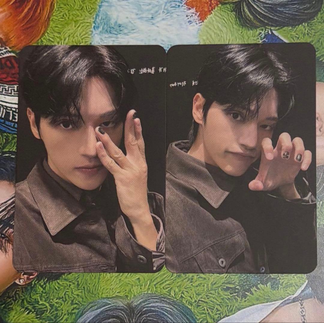 ウヨン ATEEZ GELNAIL STICKER ネイルシール 封入 2枚 - メルカリ