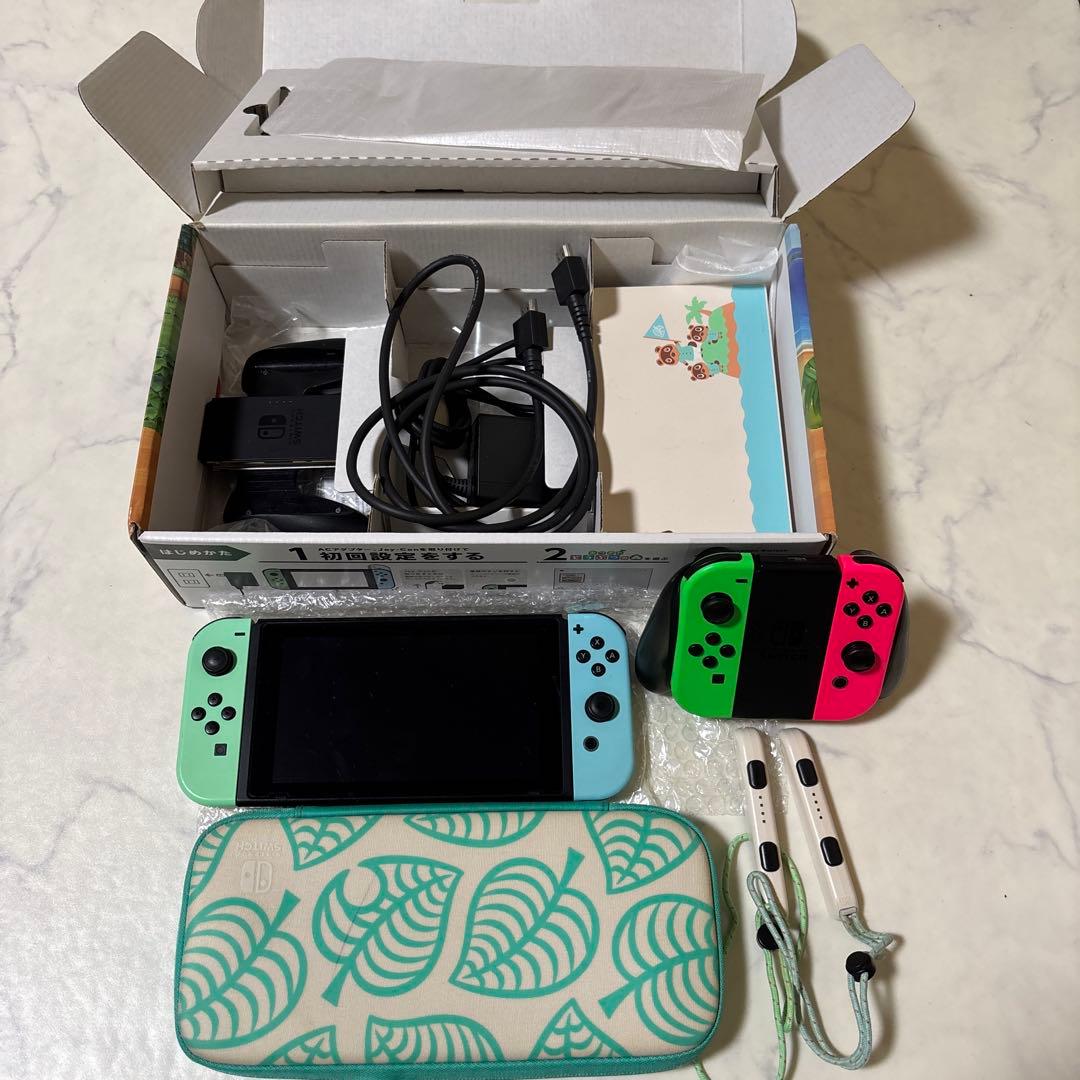 Nintendo Switch あつまれどうぶつの森本体 ジョイコン ケース付き Amazon.co.jp: Nintendo Switch あつまれ どうぶつの森セット : ゲーム