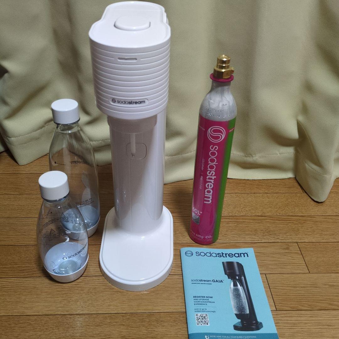 sodastream 炭酸水メーカー ホワイト - メルカリ
