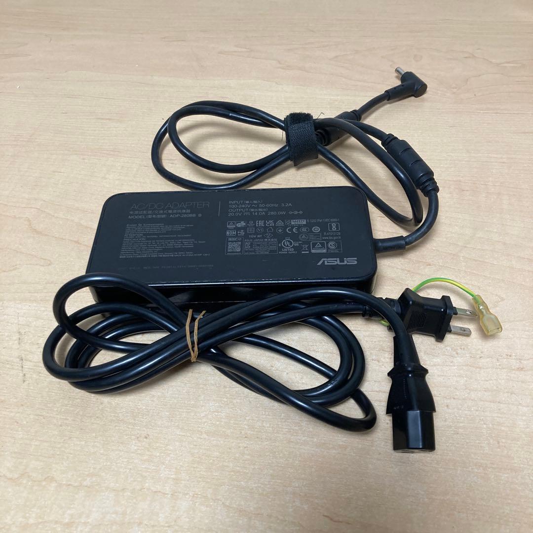 ASUS AC アダプター ADP-280BB B 20V~14A 280W ⑩ - メルカリ