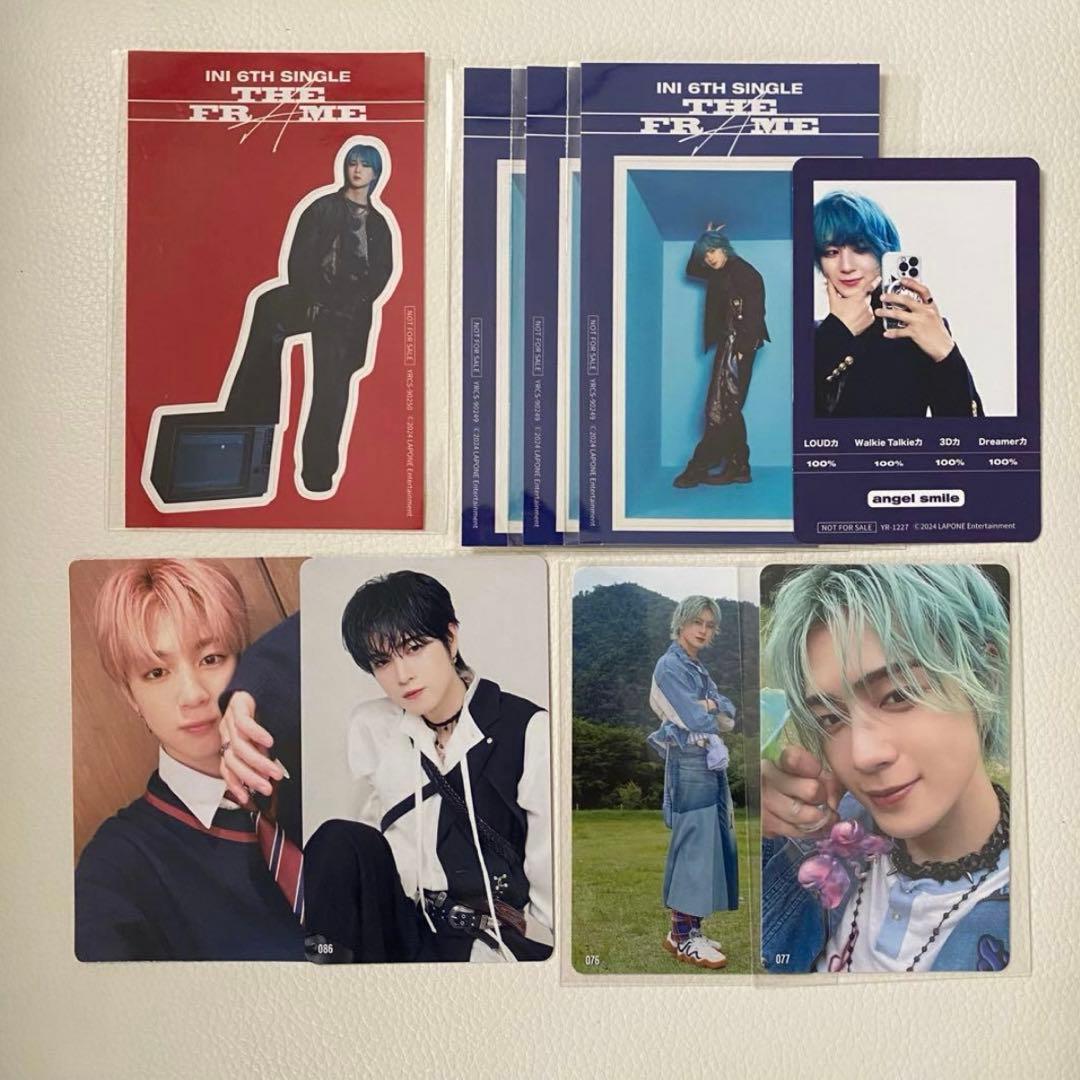 INI 【佐野雄大】トレカステッカーセット - メルカリ