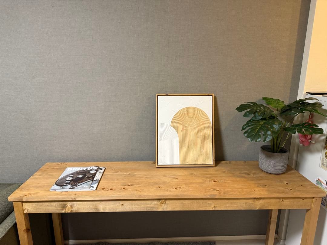 アンティーク風長机＊幅170cm＊デスク＊カウンターテーブル＊ワイドテーブル アンティーク風長机＊幅170cm＊デスク＊カウンターテーブル＊作業台