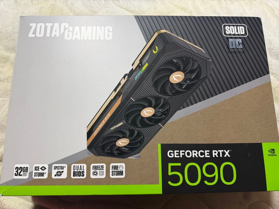 グラフィックボード　グラボRTX5090 ヒートシンク　ファン 動作確認済み ① ROG-ASTRAL-RTX5090-O32G-BTF-GAMING | ROG-ASTRAL-RTX5090-O32G-BTF