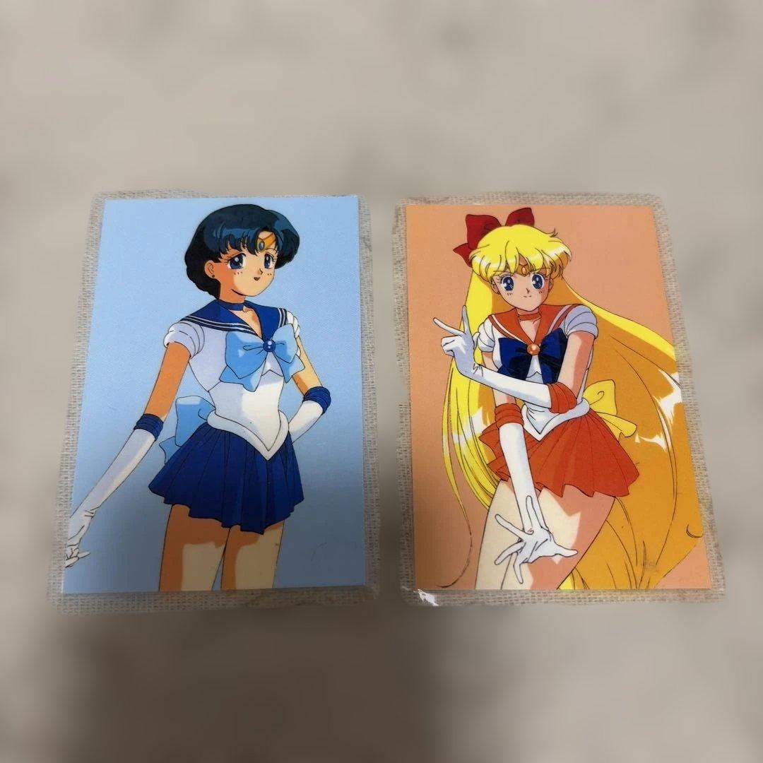 セーラーマーキュリー セーラーヴィーナス カード 水野亜美 愛野美奈子