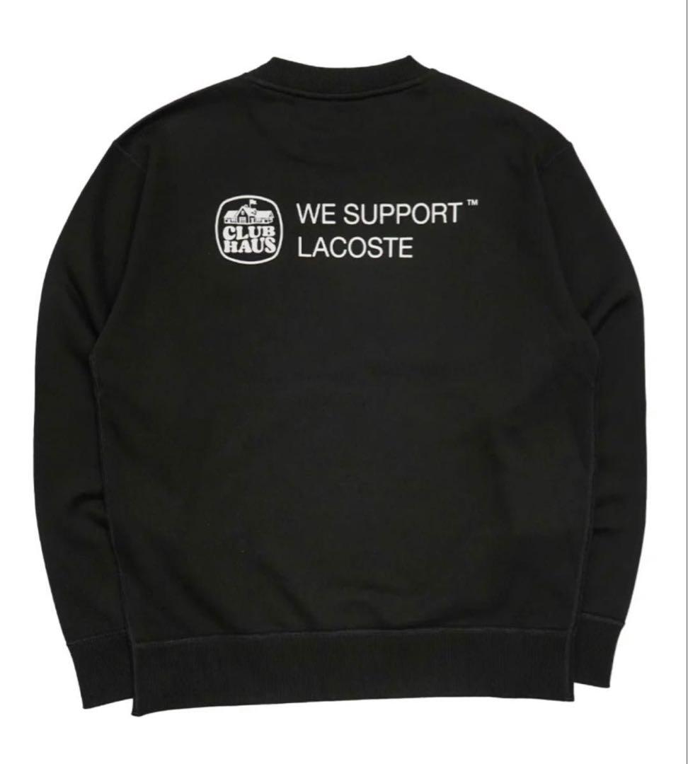 CLUBHAUS x Lacoste Crew Sweat Navy L - メルカリ