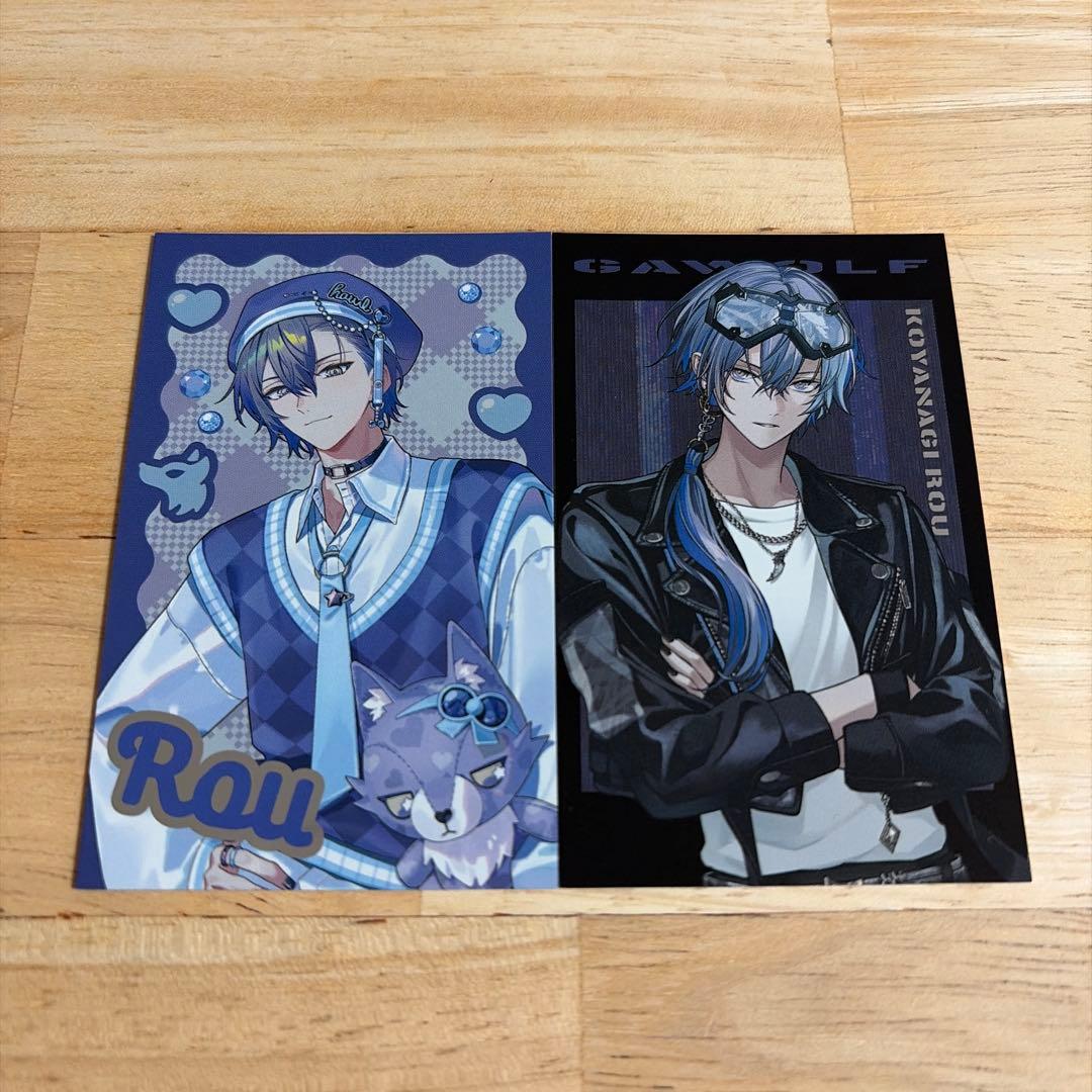 ぎゃうるふ チェキ風カード 小柳ロウ - メルカリ