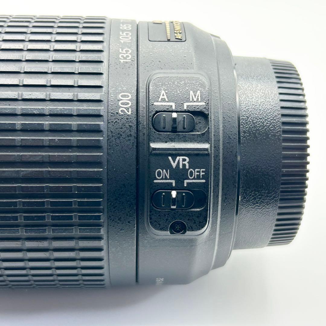 Nikon AF-S DX VR 55-200m F4-5.6G望遠☆手ブレ補正 - メルカリ