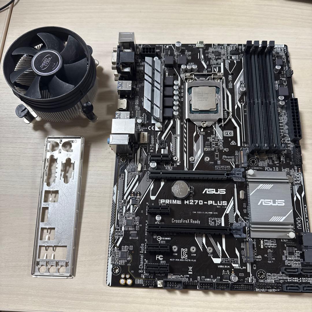 3⭐️CPU Core i7-7700とASUS PRIME H270-PLUS Amazon | ASUS PRIME H270-Plusマザーボード - ブラック（ソケット1151