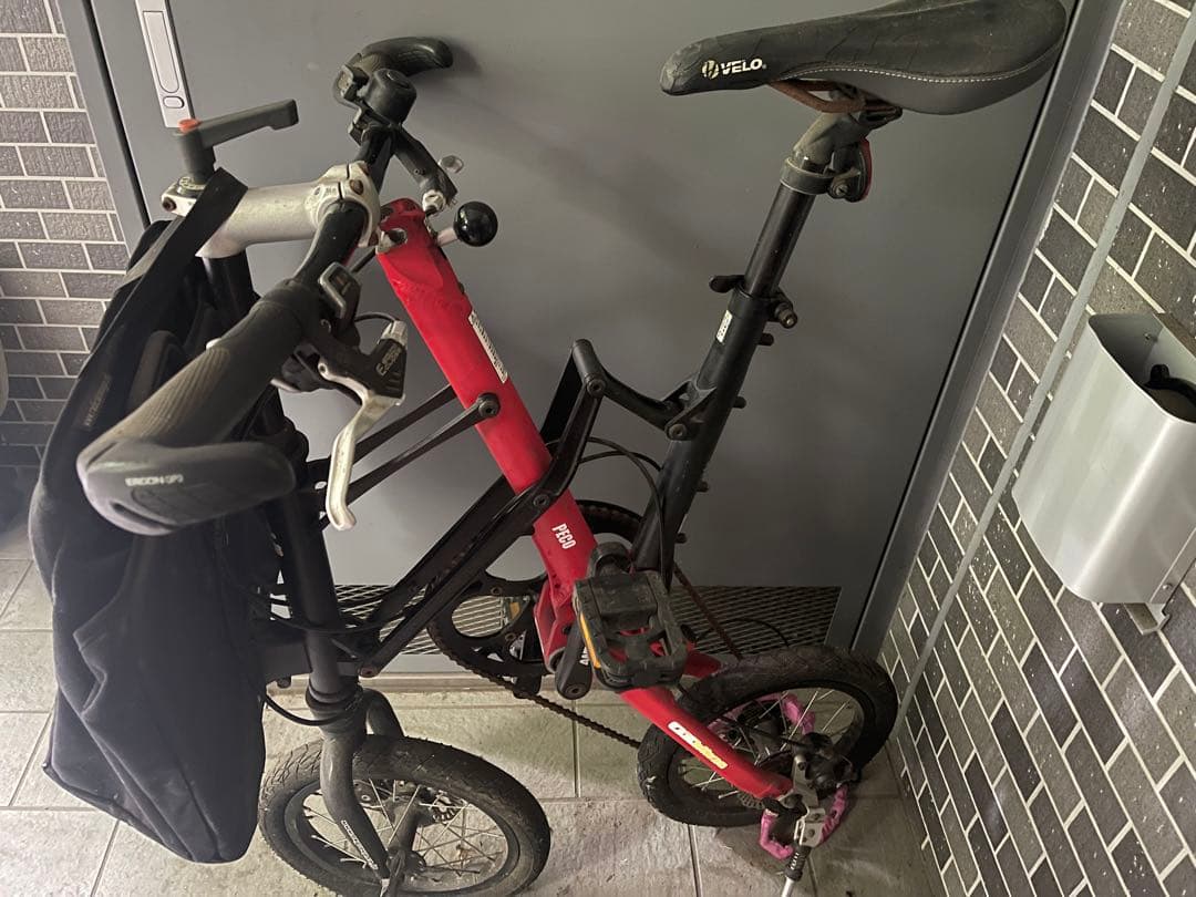 大特価 COSPAII カタツムリ B5 カスタム 折り畳み自転車 ブロンプトン風