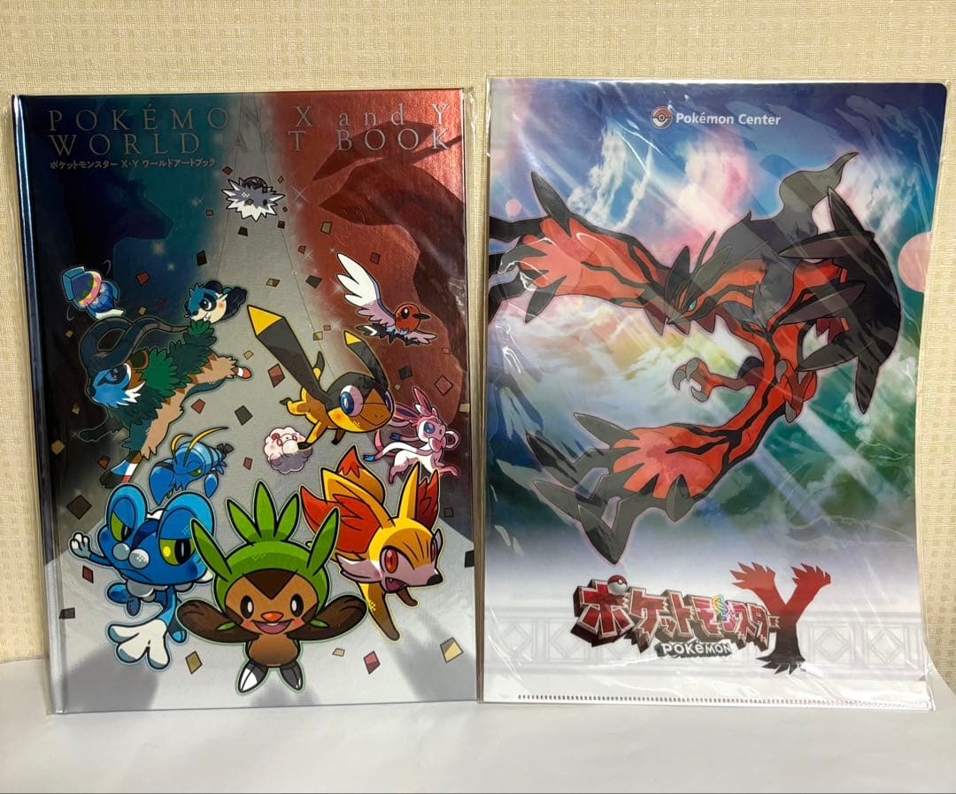 新品未開封 ポケットモンスター X Y ワールドアートブック クリア