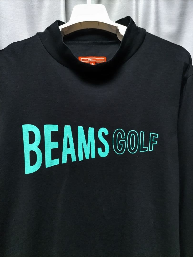 ビームスゴルフ　モックネック　黒 BEAMS GOLF（ビームス ゴルフ） tシャツ 「ビームスの百名品」「MEN