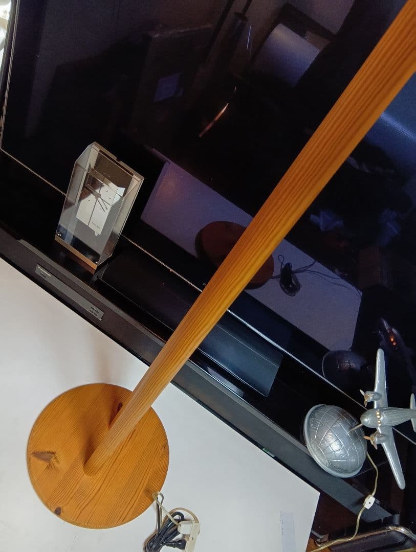 レア 1970's デンマーク +LYS ノルディック デザイン フロアランプ