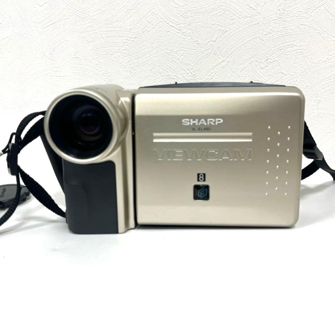 ☆人気レア品☆ SHARP ビデオカメラ VL-EL480 8ミリ - メルカリ