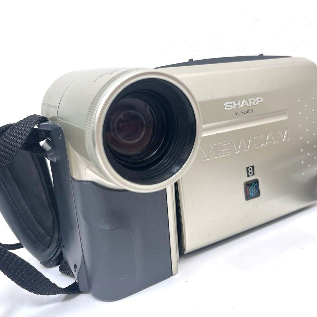 ☆人気レア品☆ SHARP ビデオカメラ VL-EL480 8ミリ - メルカリ