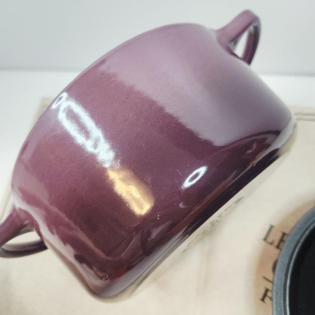ルクルーゼ ココット ロンド 18cm フィグ ゴールドツマミ - メルカリ