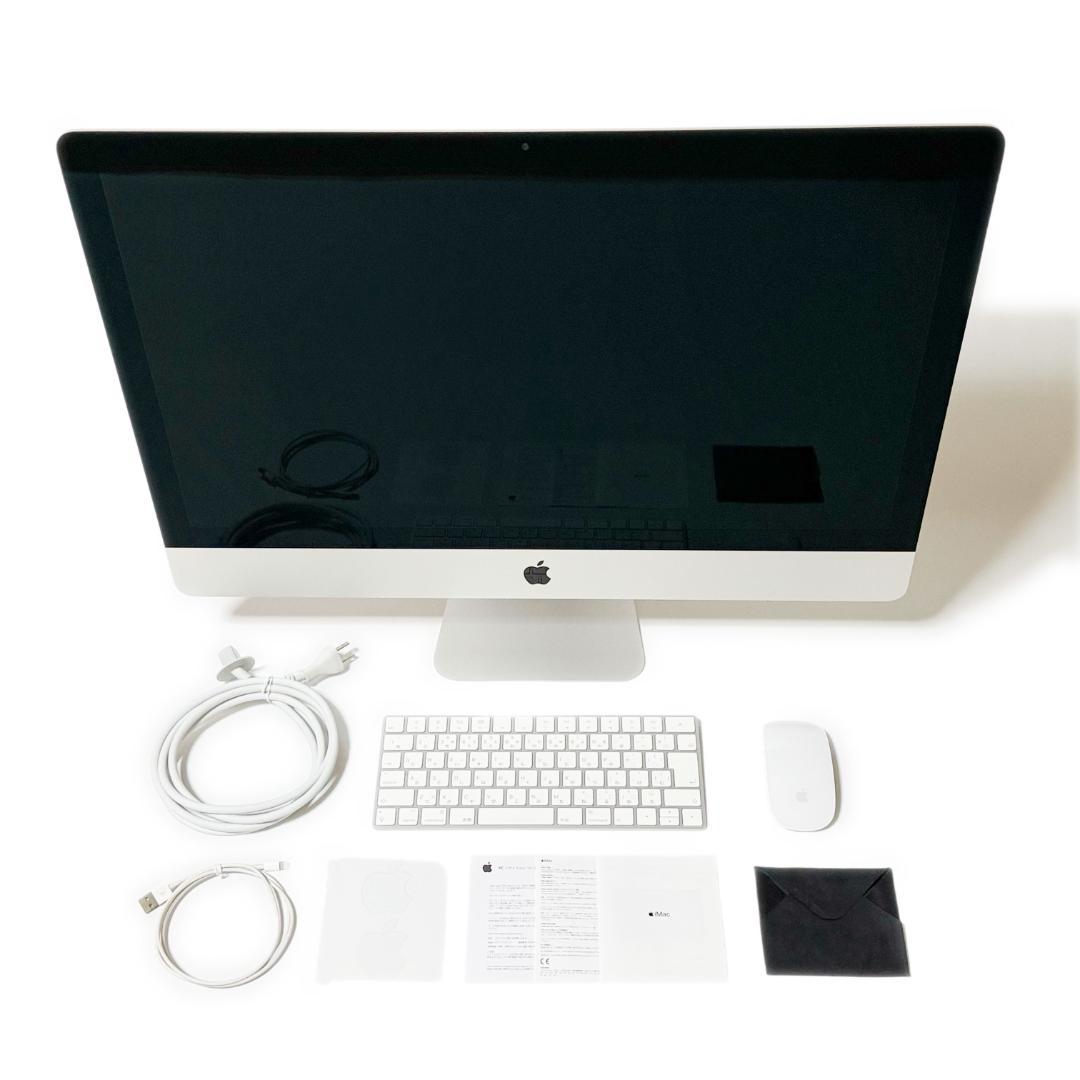 iMac 27インチ《美品 5Kモニター 512GB SSD Apple 中古》