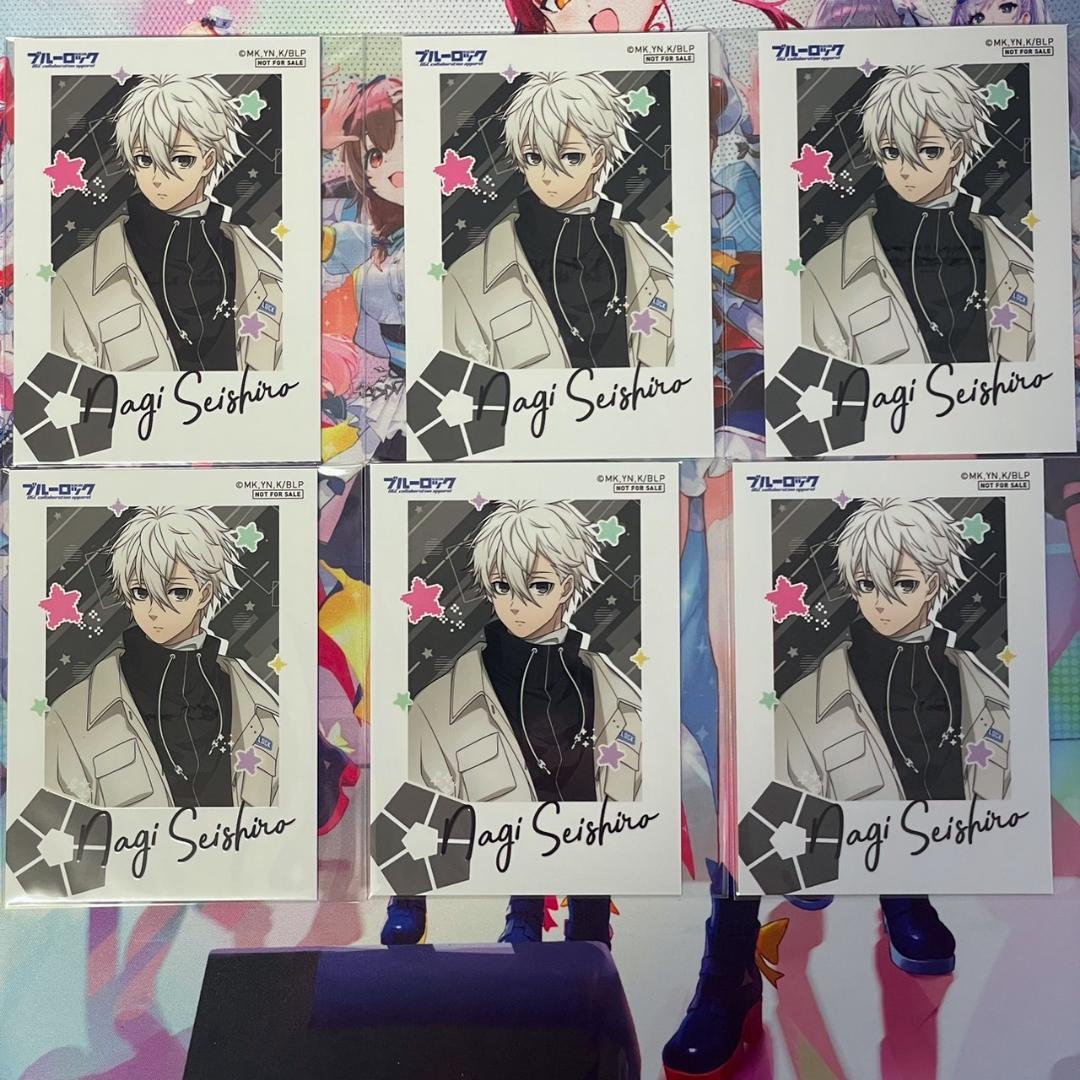 凪誠士郎 ブルーロック チェキ風フォトカード UGCコラボ 6点 - メルカリ