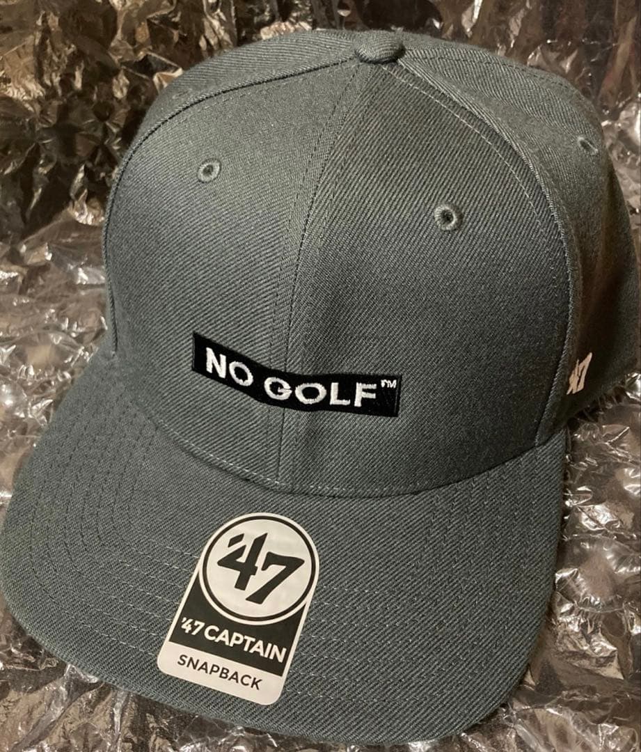 yuu　47 NO COFFEE clubhaus クラブハウス　グレー NO GOLF ZIP HOODIE - Black | CLUBHAUS | クラブハウス