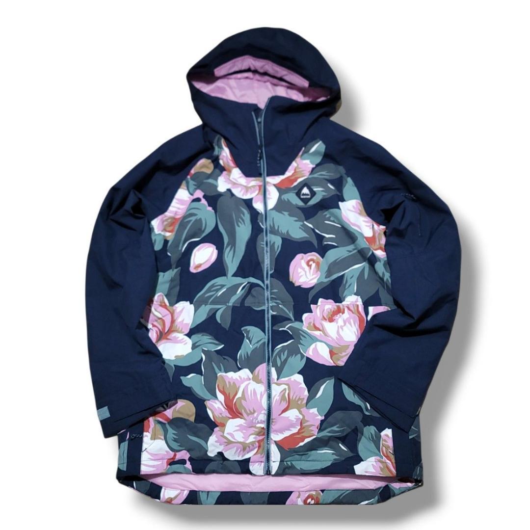 美品】BURTON バートン 花柄 スノボウェア ジャケット L 希少 美品