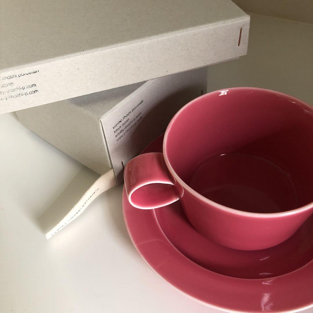 イイホシユミコ ベルガモットピンクyumiko Iihoshiカップ プレート