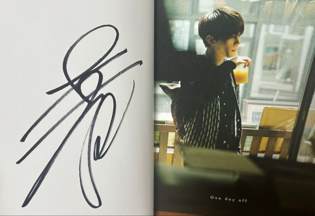 吉沢亮 サイン入り 写真集 One day off - メルカリ