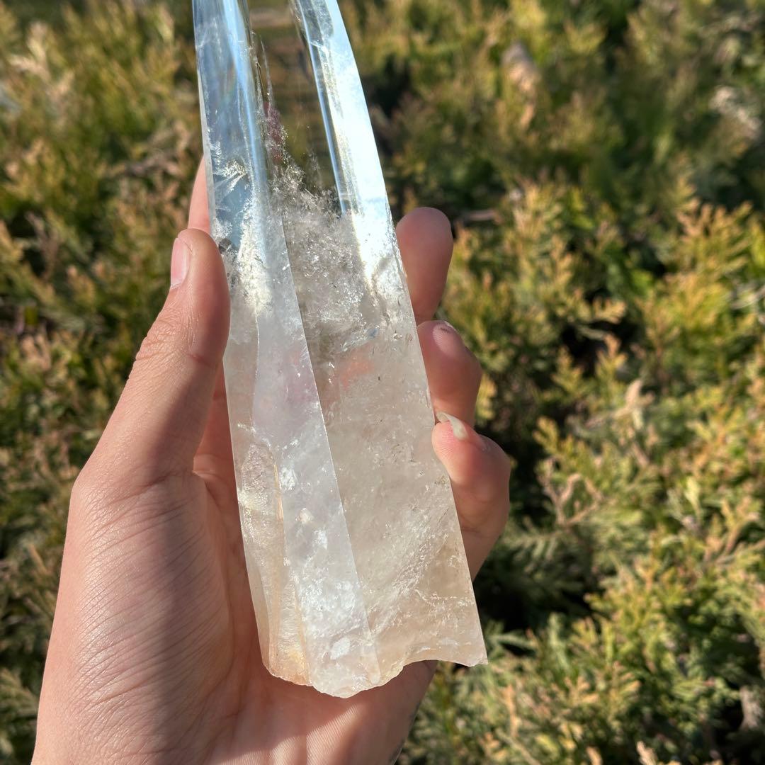 天然石水晶のポイント ご購入前に在庫確認必要G.175