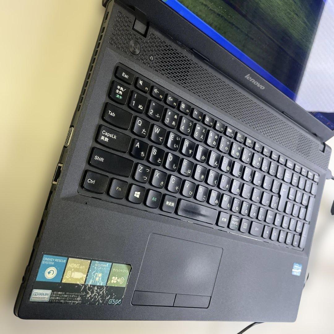 ☆格安美品☆WindowsXP☆レノボ15.6インチ大画面ノート☆第3